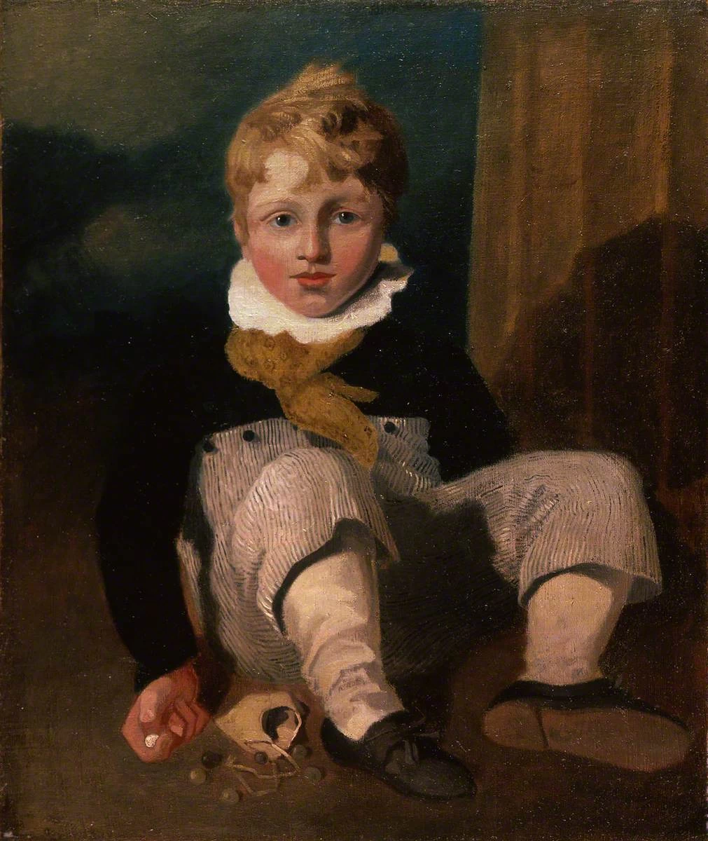 Ragazzo a Marbles - Galleria del Museo del Castello di Norwich